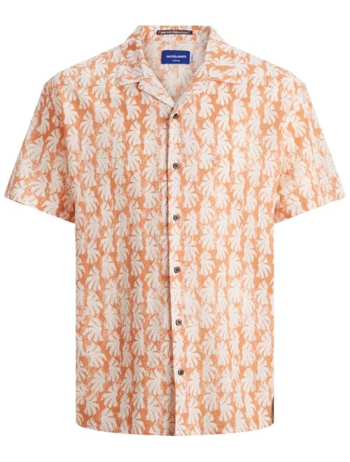 Jack & Jones Men's Sunny Short Sleeve Resort Shirt