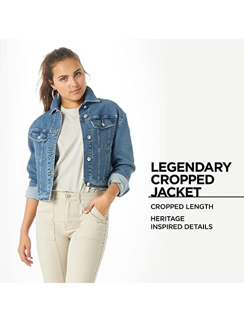 Lee Women's Legendary Cropped Jean Jacket