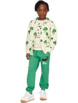 Mini Rodini Kids Green Crocodile Lounge Pants