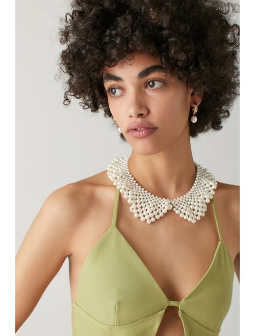 Urban Outfitters Pearl Collar Necklace