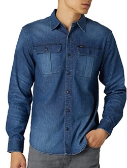 Men's Working West Relaxed Fit Long Sleeve Shirt