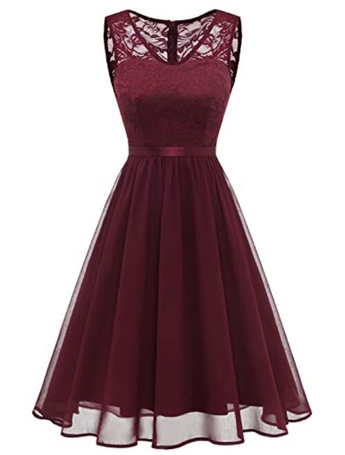 DRESSTELLS Womens Formal Bridesmaid Dress, Evening Gown for Prom Wedding Party