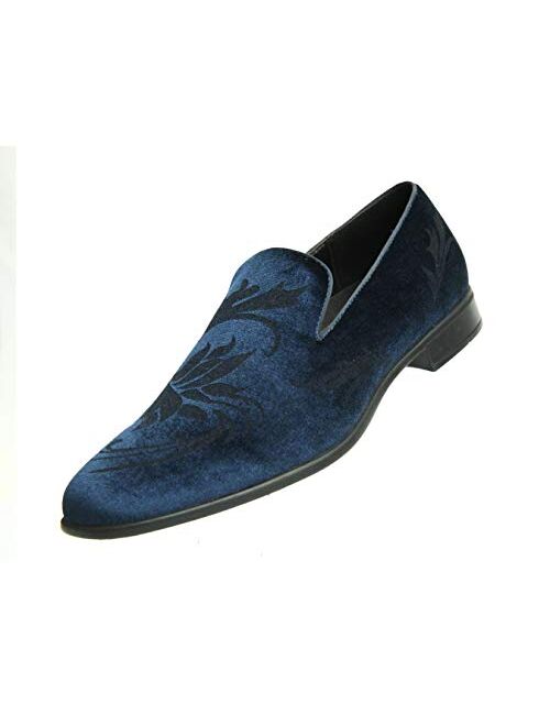Amali Arcola - Men's Dress Shoes, Penny Loafers for Men - Mens Slip On Shoes - Casual Slippers for Men - Modern and Traditional Moc Toe Loafers
