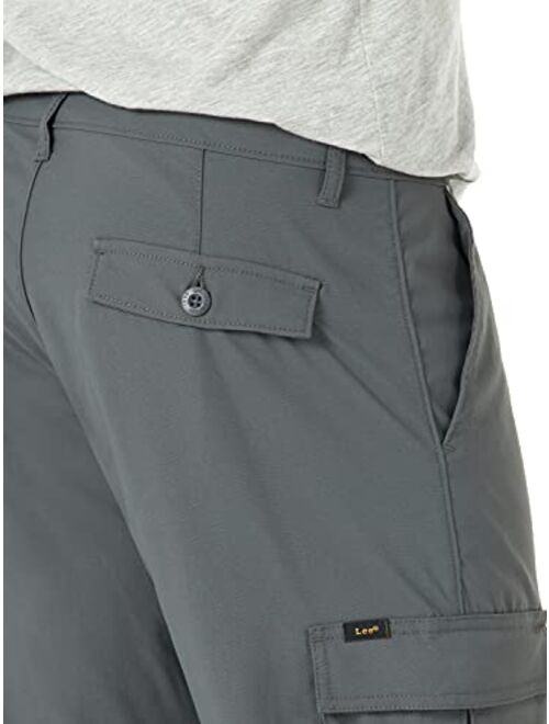 Lee Men's Performance Series Extreme Comfort Synthetic Straight Fit Cargo Pant