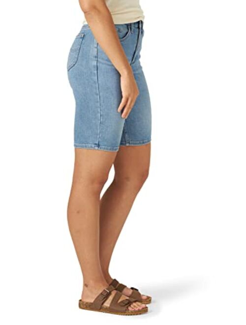 Lee Women's Ultra Lux High-Rise Bermuda Jean Short