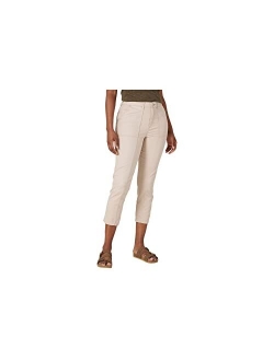 Women's Ultra Lux High-Rise Seamed Crop Pant