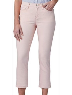 Women's Flex Motion Regular Fit 5 Pocket Capri Jean