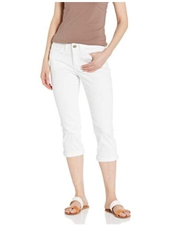 Women's Flex Motion Regular Fit 5 Pocket Capri Jean