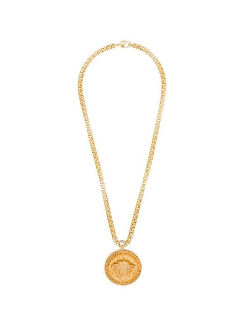 Versace Medusa medallion necklace