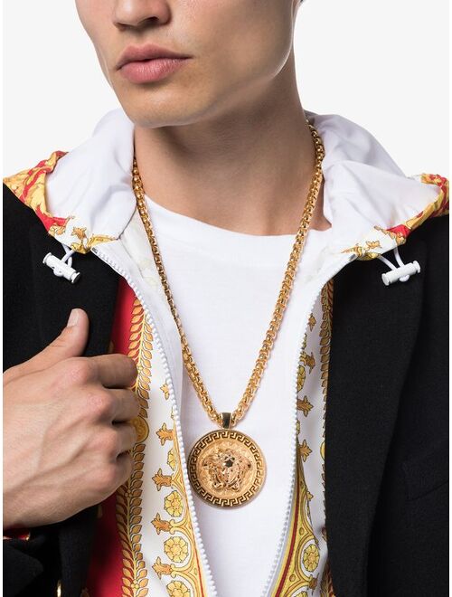 Versace Medusa medallion necklace