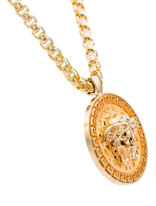 Versace Medusa medallion necklace