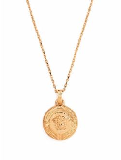 Medusa medallion necklace