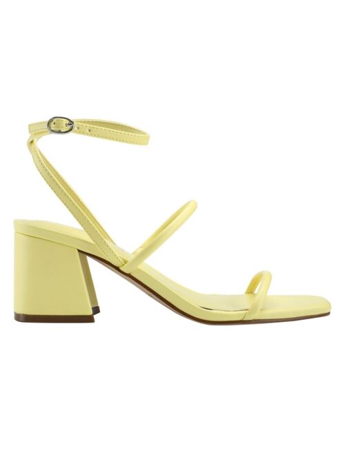 Marc Fisher Women's Gandia Strappy Block Heel Sandals