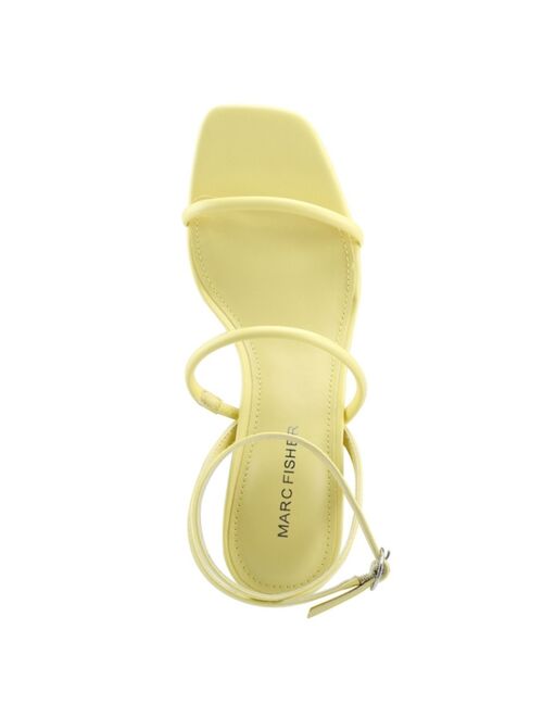 Marc Fisher Women's Gandia Strappy Block Heel Sandals