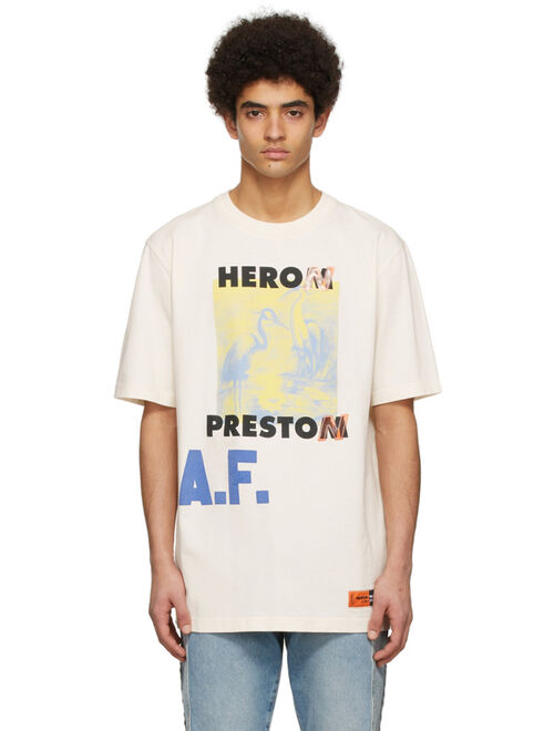 Heron Preston Off-White Cotton T-Shirt