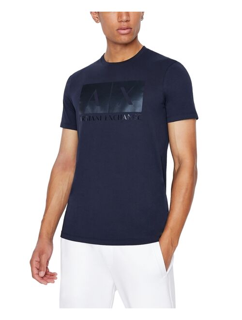A|X Armani Exchange Men's Box Logo Graphic T-Shirt