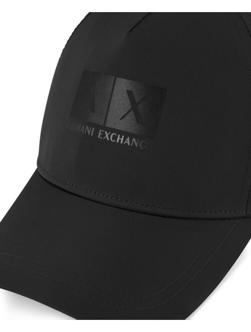 A|X Armani Exchange Men's Box Logo Baseball Cap
