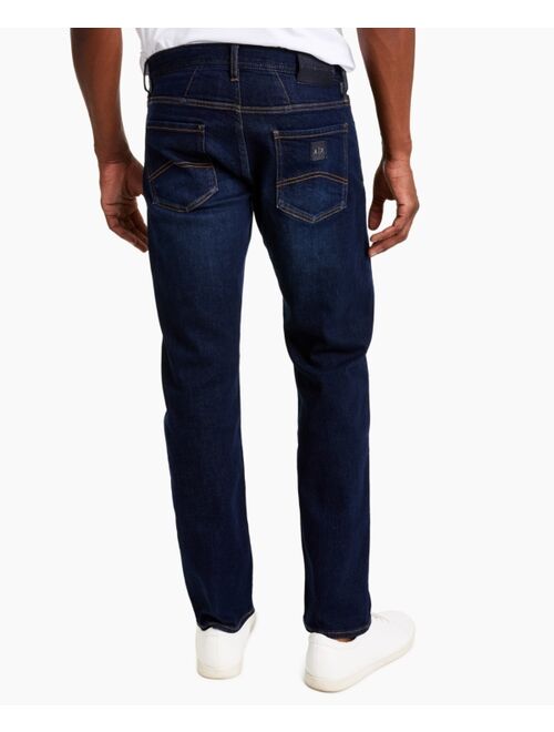 A|X Armani Exchange Men's Straight Fit Denim Jeans