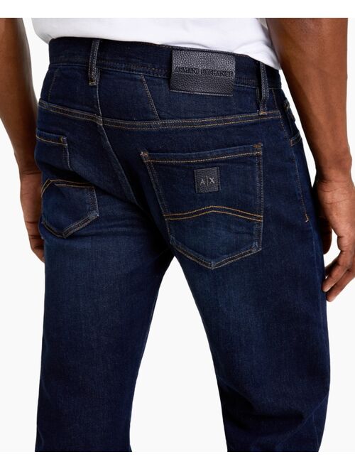 A|X Armani Exchange Men's Straight Fit Denim Jeans