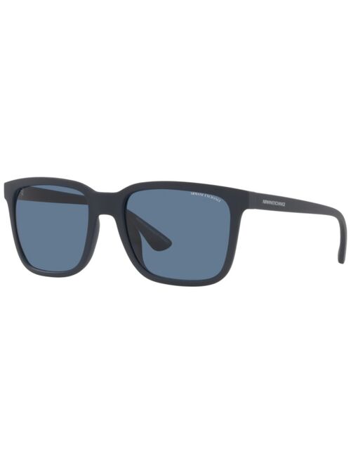 A|X Armani Exchange Men's Sunglasses, AX4112SU 55