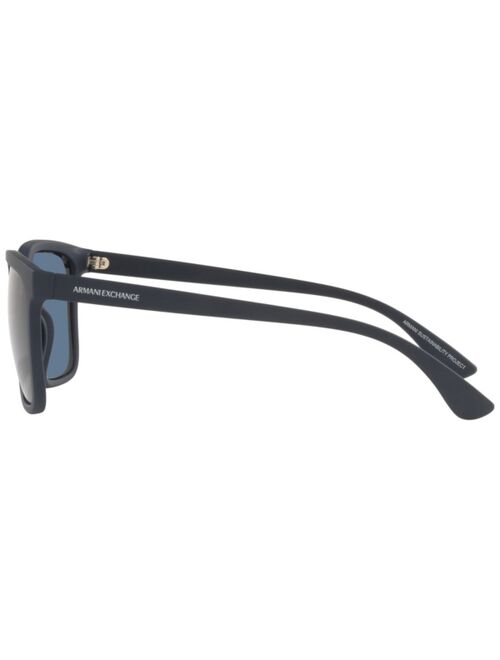 A|X Armani Exchange Men's Sunglasses, AX4112SU 55