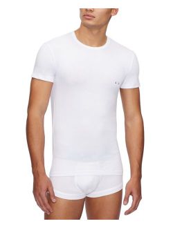 A|X Armani Exchange Mens Two-Pack Stretch Cotton Fitted Crewneck T-Shirt