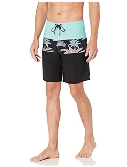 Men's 4-Way Performance Stretch Tribong Pro Boardshort, 19 Inch Outseam