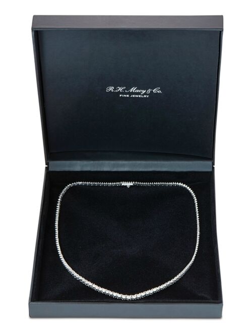 Macy's Diamond Necklace (3 ct. t.w.) in 14k White Gold or 14k Yellow Gold