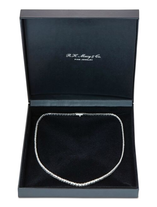 Macy's Diamond Necklace (3 ct. t.w.) in 14k White Gold or 14k Yellow Gold