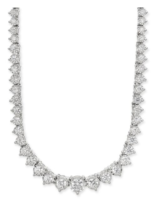 Macy's Diamond Necklace (3 ct. t.w.) in 14k White Gold or 14k Yellow Gold