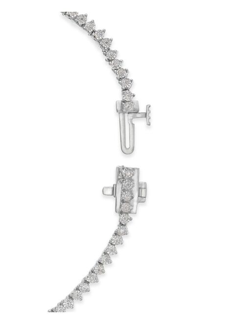 Macy's Diamond Necklace (3 ct. t.w.) in 14k White Gold or 14k Yellow Gold