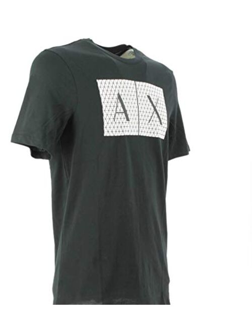 A|X ARMANI EXCHANGE Men's Crew Neck Logo Tee