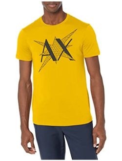 A|X ARMANI EXCHANGE Men's Pop Art Logo T-Shirt