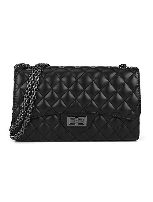Buy Gladdon Quilted Crossbody Bags for Women Leather Ladies Shoulder ...