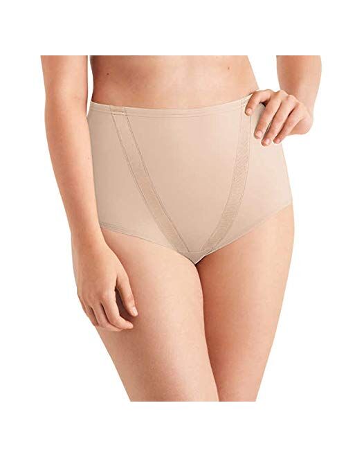 Maidenform Tummy Toning Shaping Briefs, All Over Smoothing, Comfort Leg Opening Perfect for Every Day 4 Pack