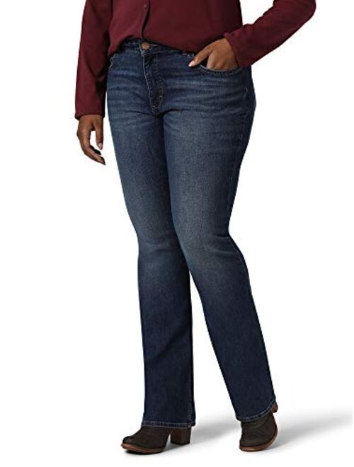 Lee Riders Riders by Lee Indigo Women's Plus Size Midrise Bootcut Jean