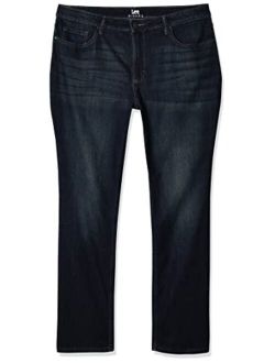 Riders by Lee Indigo Women's Midrise Straight Leg Jean