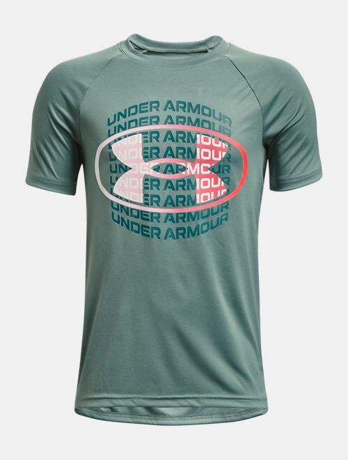 Under Armour Boys' UA Tech™ Gradient Wordmark Short Sleeve