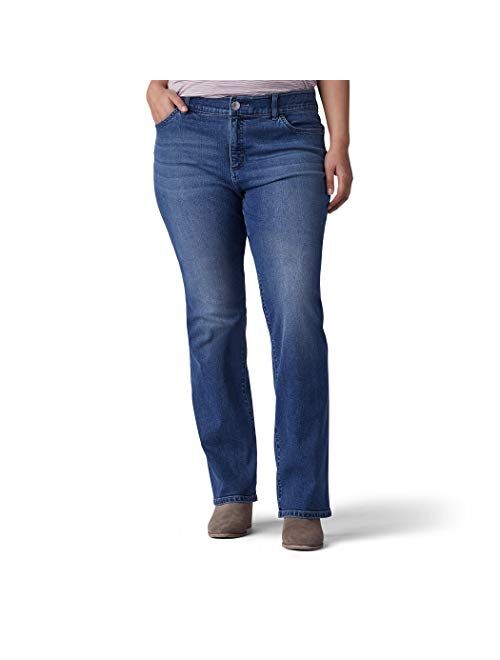 Lee Women's Plus-Size Flex Motion Regular Fit Bootcut Jean