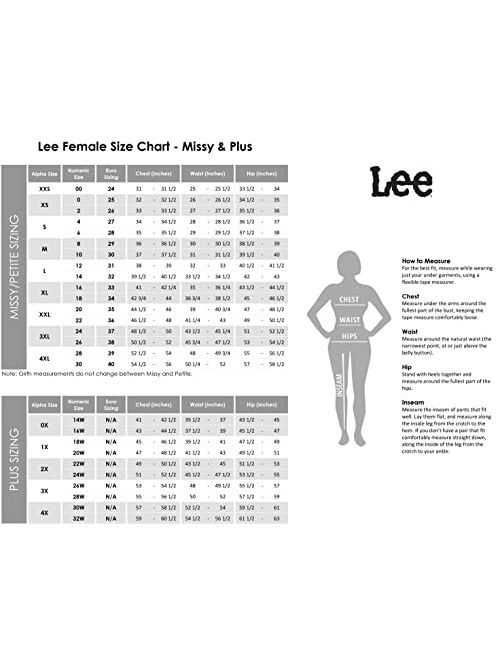 Lee Women's Plus Size Regular Fit Straight Leg Jean