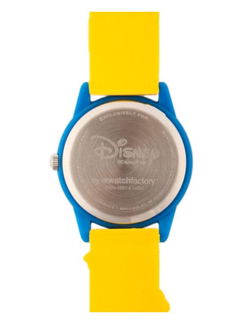 ewatchfactory Disney Cars Boys' 3D Blue Plastic Time Teacher Watch