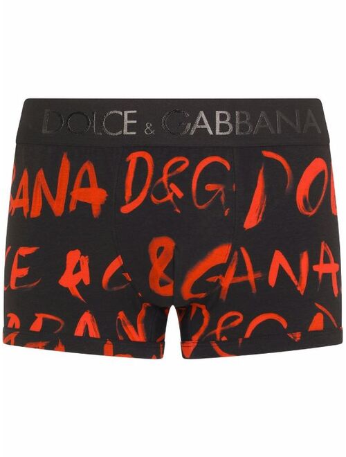 Dolce & Gabbana all-over logo boxers