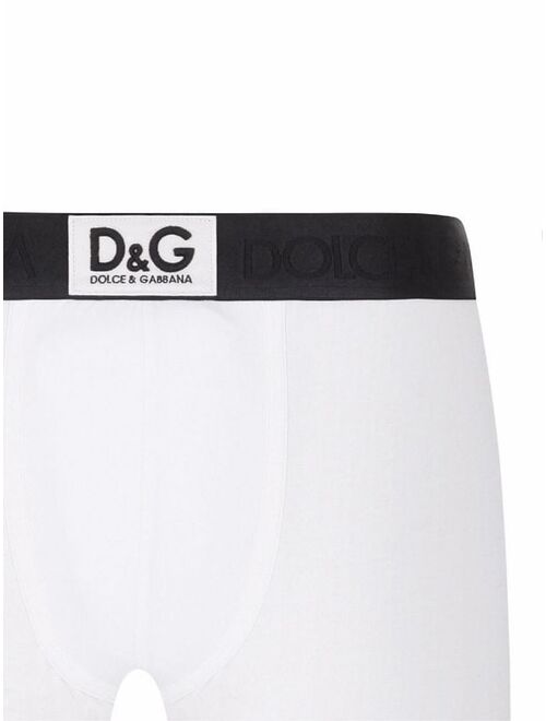 Dolce & Gabbana logo-waistband boxer briefs