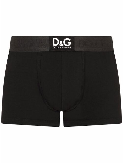 Dolce & Gabbana logo-waistband boxer briefs