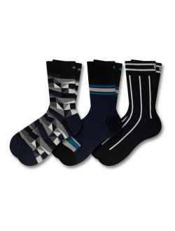Men's Crew Socks, Pack of 3