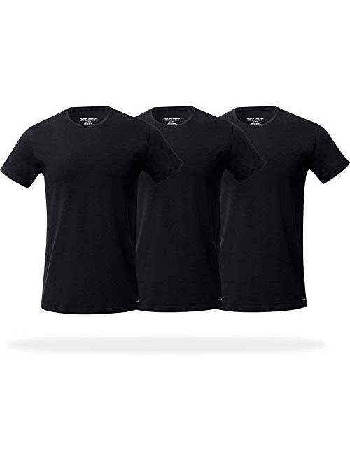 Pair of Thieves Men's Slim Fit Crew Neck T-Shirts, 3 Pack Super Soft Tees, AMZ Exclusive