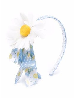 Monnalisa floral-applique hairband