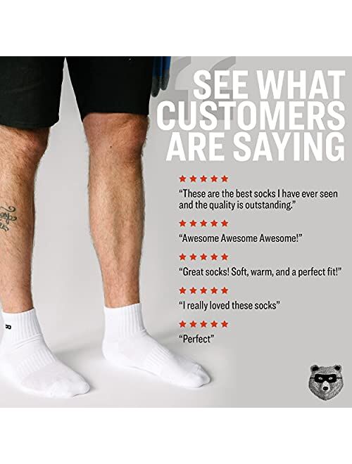 Pair of Thieves Patterned Men’s Crew Socks, 4 Pack Uber Comfy Casual Socks for Men, AMZ Exclusive