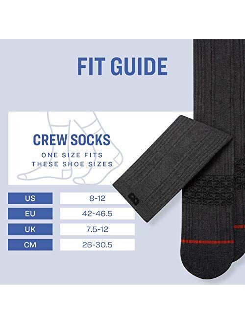Pair of Thieves Men's 6 Pack Everyday Kit Cushioned Crew Socks