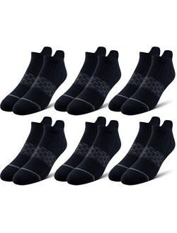 Men's 6 Pack Everyday Kit Cushioned Low Cut Socks